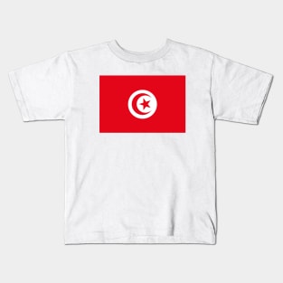 Flag of Tunisia Kids T-Shirt